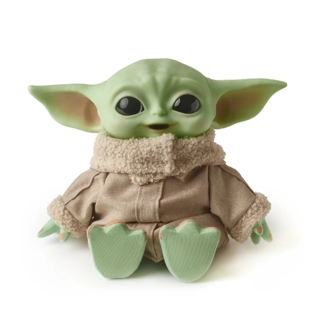 Star Wars The Mandalorian Grogu Plush Set, Character Doll with Soft Body, Sounds